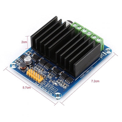 1 stücke DC5-12V 0A-30A Dual-Channel H-Brückentreiber Motor Roboter Schritttreiber Controller Board