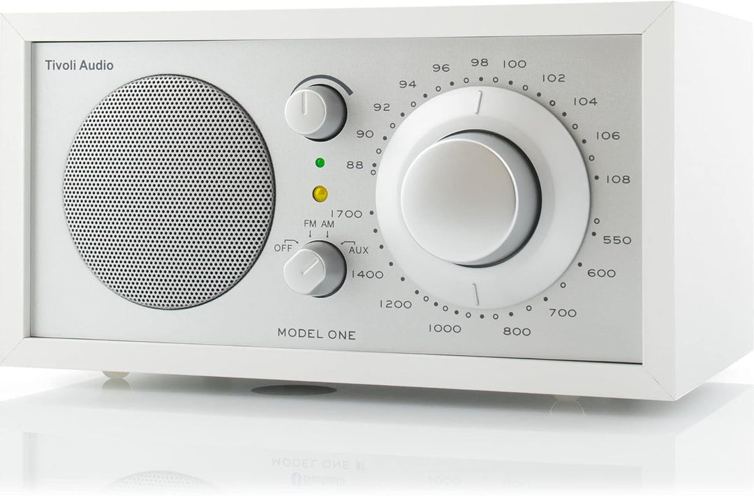 Tivoli Audio Model One UKW-/MW-Radio (Weiss / Silber) white, white