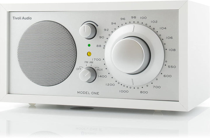 Tivoli Audio Model One UKW-/MW-Radio (Weiss / Silber) white, white