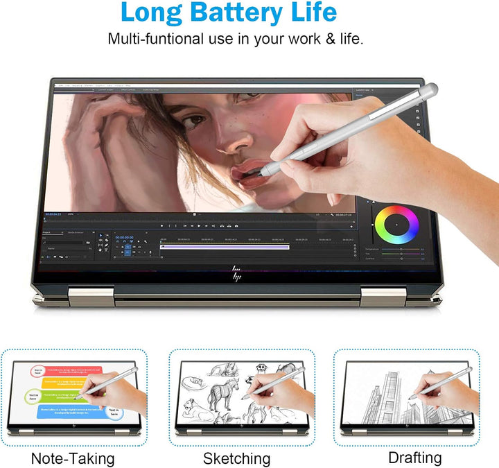 Stylus für Pen Stift HP Modell,Aktiver Stift mit Palm Rejection-Technologie,für HP Stift Envy x360,H