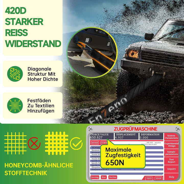 Enzeno Abdeckung für Gartenmöbel 200x160x74cm, Wasserdicht Abdeckplane Gartenmöbel, 420D Oxford Gewe