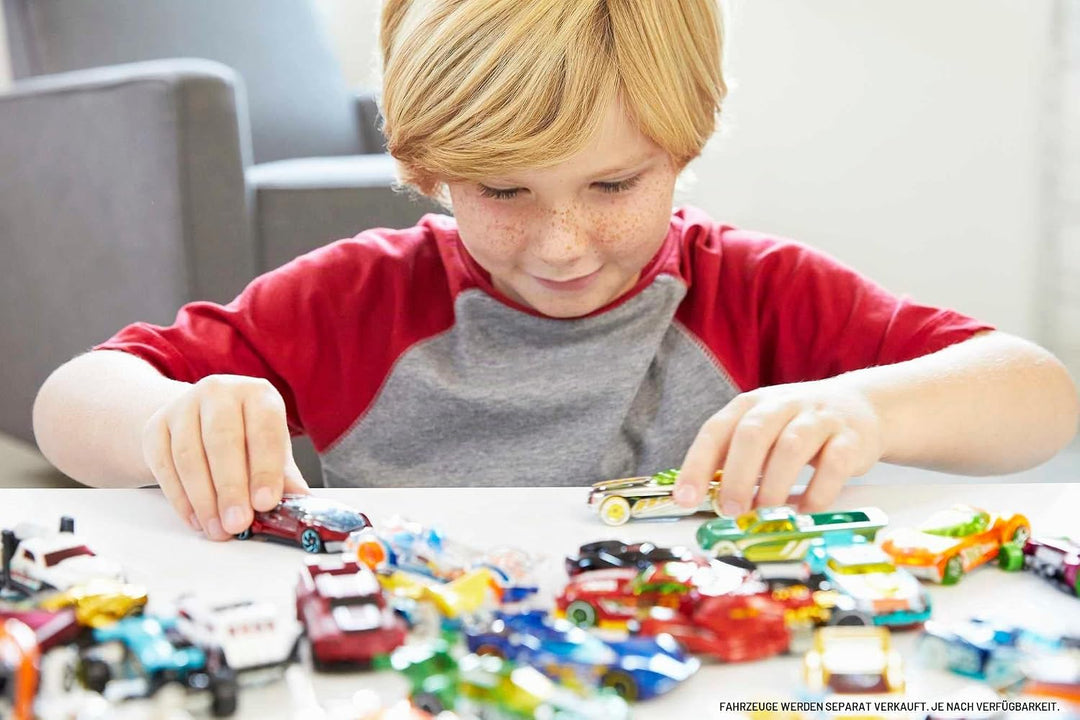 Hot Wheels GWN98-36er Geschenkset Sortiment, 36 Fahrzeuge im Massstab 1:64, Geschenk für Sammler und