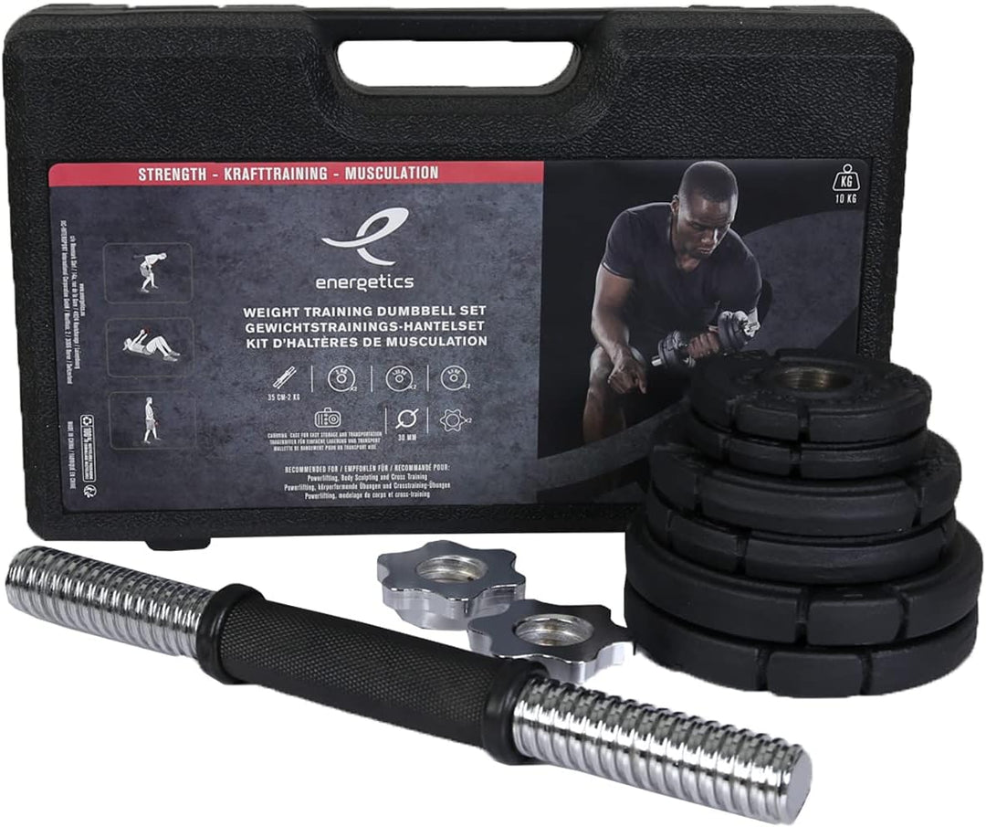 ENERGETICS Kurzhantel-Set Premium 10kg