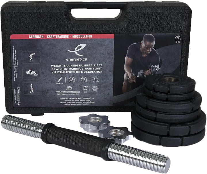 ENERGETICS Kurzhantel-Set Premium 10kg