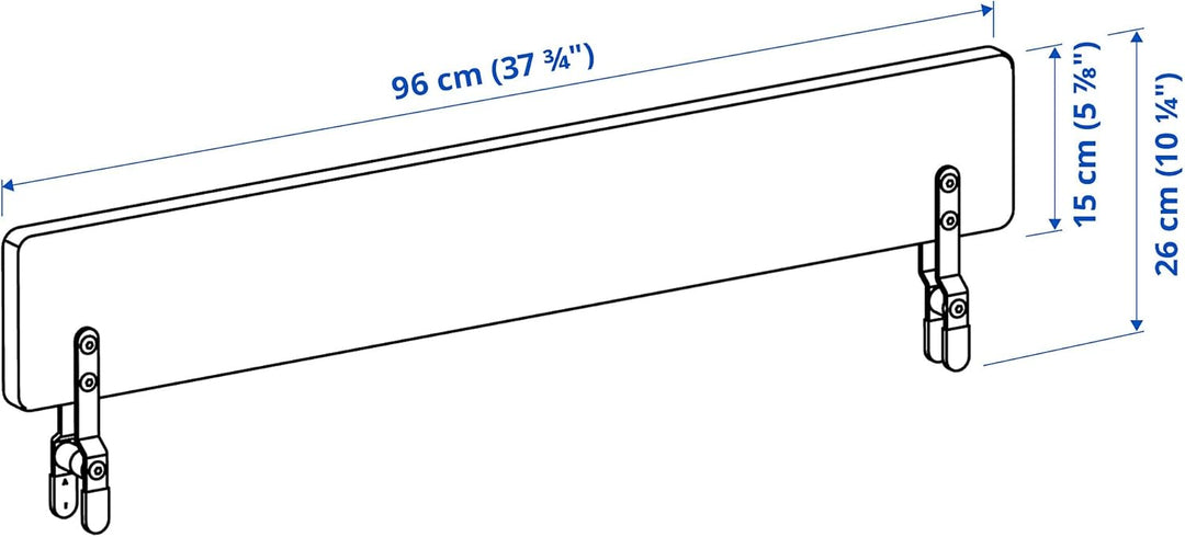 IKEA NATTAPA Schutzschiene, Weiss