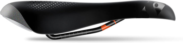 Sportourer X Race Gel Flow Hi-Viz Fahrradsattel, schwarz, One
