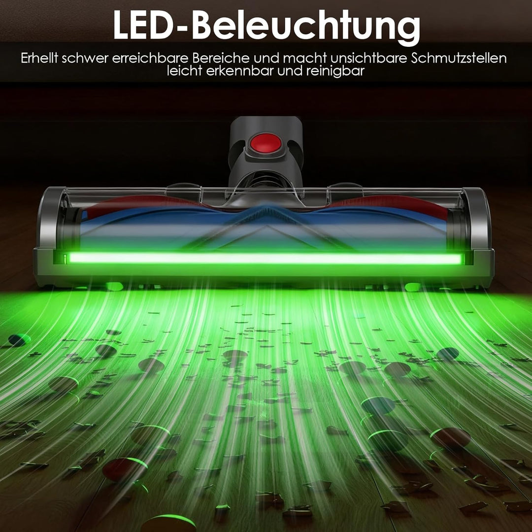 Bürste Ersatzteile mit Staubdetektionsfunktion kompatibel für Dyson V7 V8 V10 V11 V15 Staubsaugern B