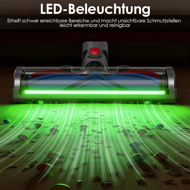 Bürste Ersatzteile mit Staubdetektionsfunktion kompatibel für Dyson V7 V8 V10 V11 V15 Staubsaugern B