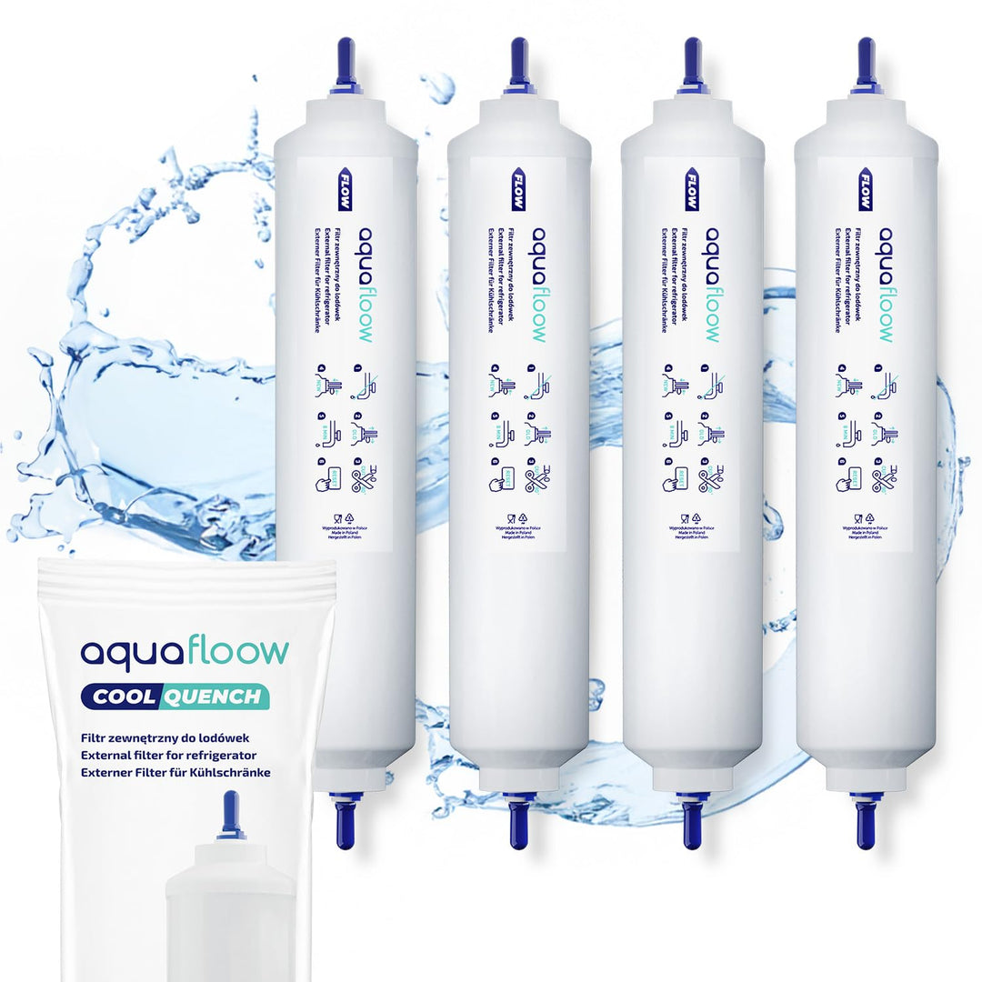 Aquafloow Kühlschrank Wasserfilter Ersatz für Samsung Side By Side, LG, AEG, HAIER, Whirpool, DA29-1