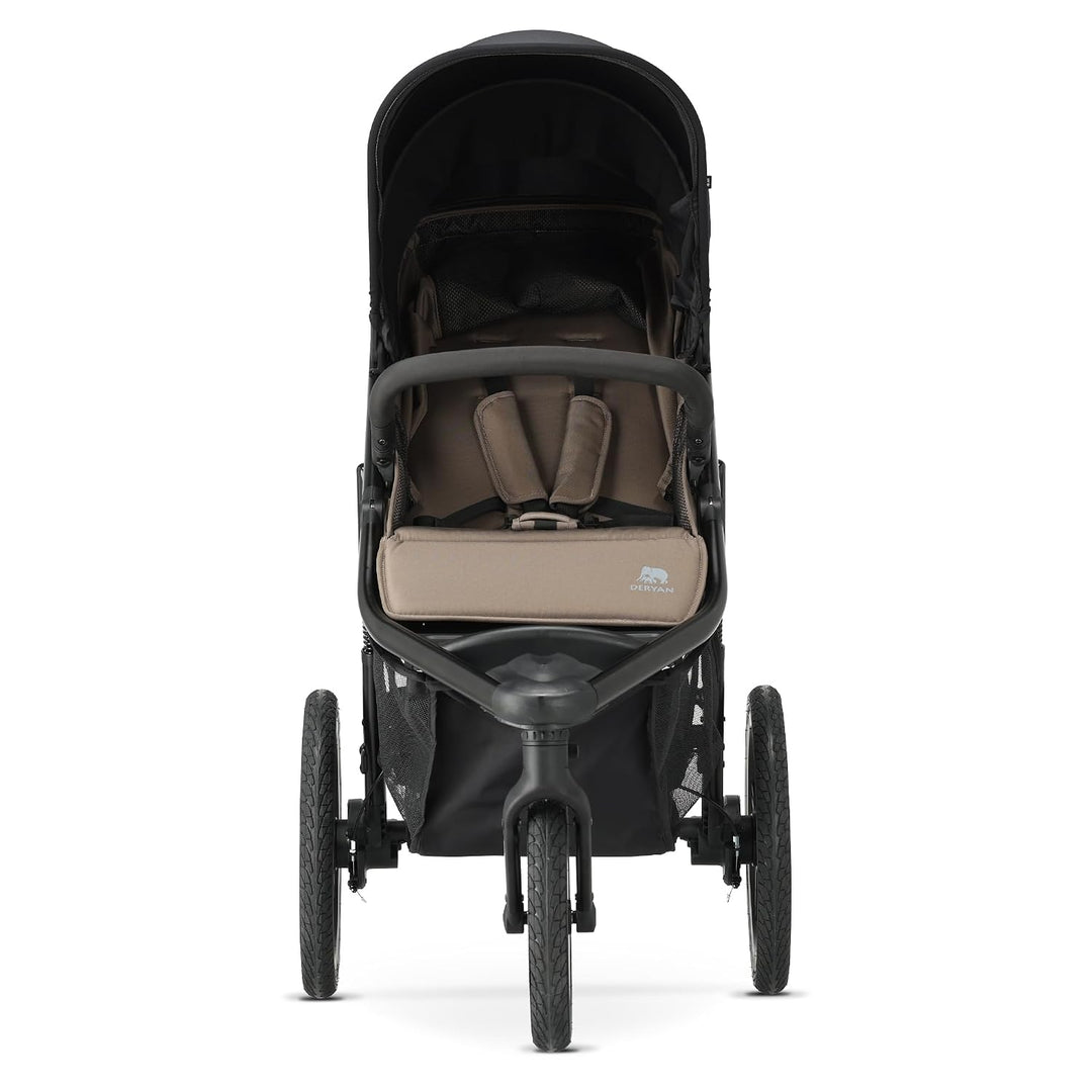 Deryan Bolt Jogger Kombikinderwagen für jedes Gelände - Zusammenklappbarer und tragbarer Buggy - Jog