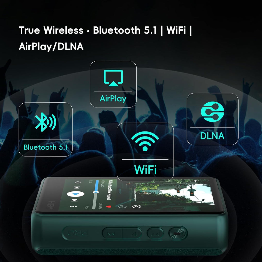 HiBy R3 PROII Musik-Player Qobuz Tidal Player MQA 8X DSD256native Hi-Res Audio zertifizierter MP3-Pl