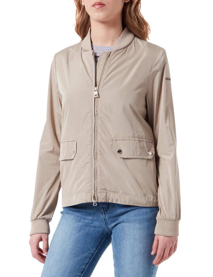Geox Damen W Sthellae Jacket, 40 Humus