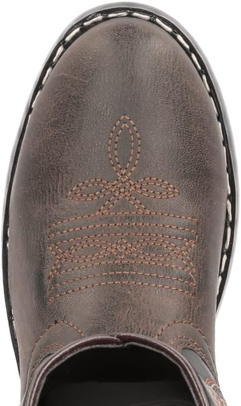 Smoky Mountain Austin Cowboy Baby Mädchen Lederstiefel 22 EU Braun Schwarz, 22 EU Braun Schwarz