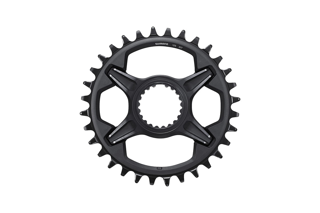 SHIMANO Unisex Plato 34d Xt para Fcm8100/Fcm8130 12x1 Kettenblatt, Black
