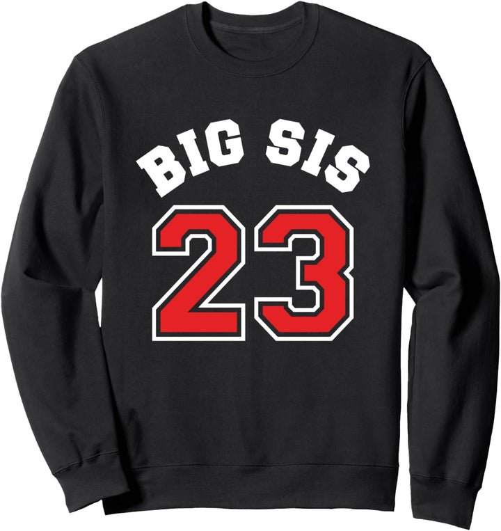 Mädchen Geschenke - Baby Verkündung 2023 Grosse Schwester Sweatshirt