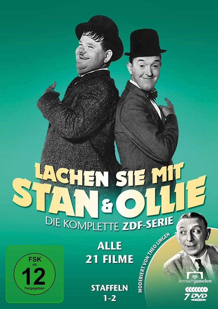 Lachen Sie mit Stan & Ollie (7 DVDs) - Die ZDF-Gesamtedition (Alle 21 Filme) (Fernsehjuwelen), DVD