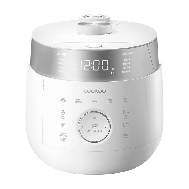 CUCKOO Reiskocher & Dampfgarer mit 16 Programmen, Induktion, Kein-Druck-Modus, offene Kochfunktion,