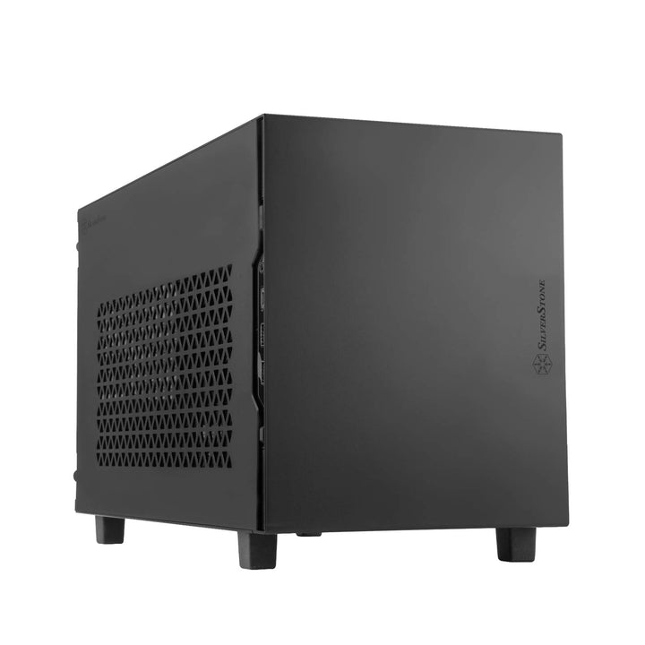 SilverStone Technology SUGO 15, Schwarz, Mini-ITX, Aluminium, Unterstützt Grafikkarten in voller Län