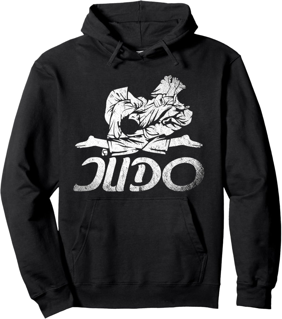 Sparring Ninja Japan Kampfsport Judoka Judo Pullover Hoodie