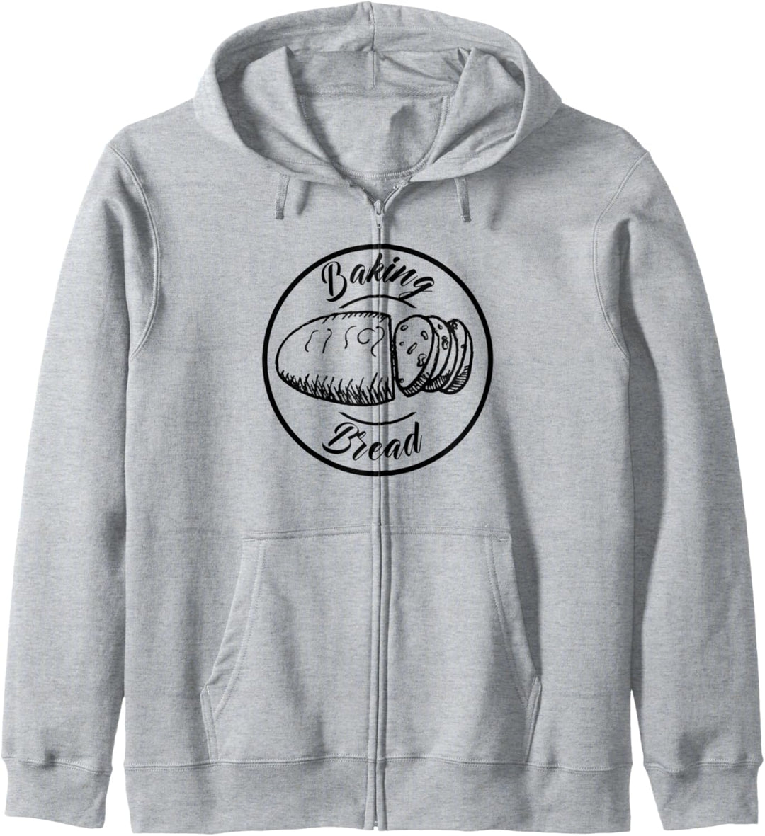 Backen Brot Design Kapuzenjacke