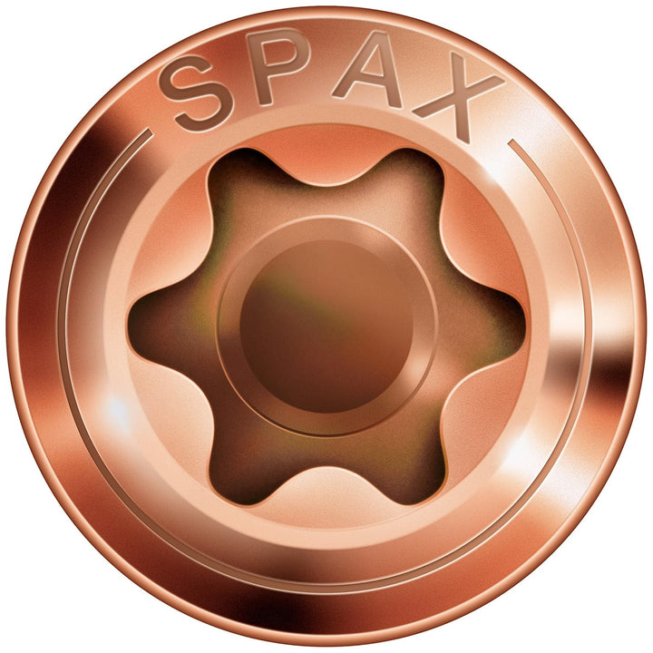 SPAX Fassadenschraube aus Edelstahl rostfrei A2, 4,5 x 50 mm, 200 Stück, T-STAR plus, Reduzierter Li