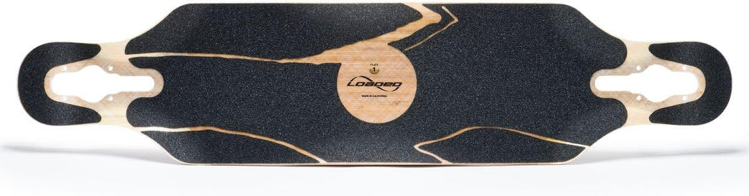 Loaded Boards Icarus Bamboo Longboard Skateboard Deck Flex 1 (75 - 115+ kg / 170 - 250+ lbs.), Flex