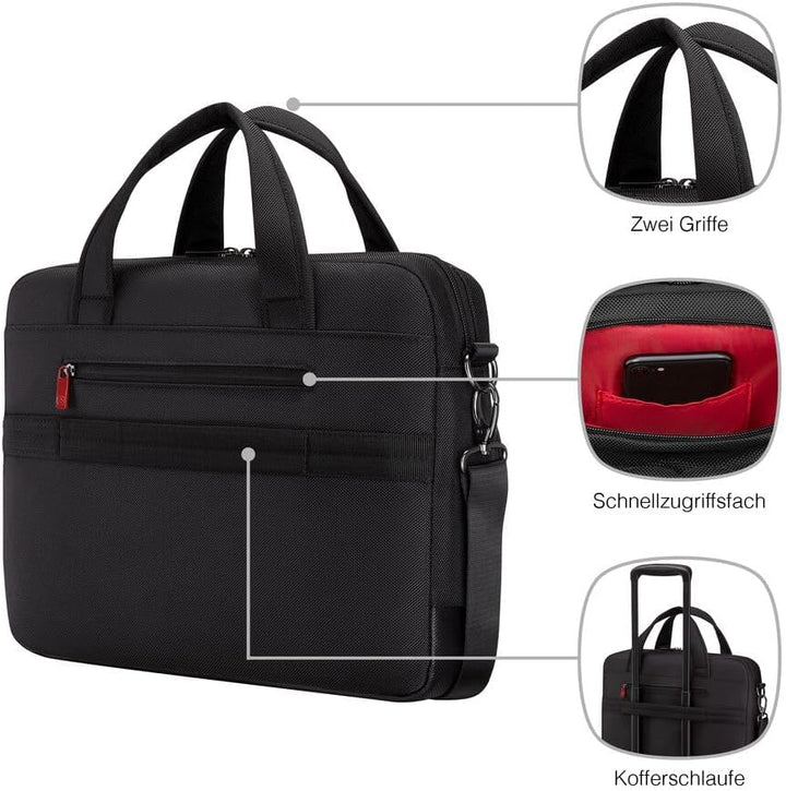 WENGER Altair Brief Laptop-Tasche, Notebook, Tabletfach, Aktentasche, Organizer, Büro Business Uni,