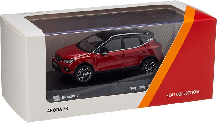 Seat 6H1099300HBQ Arona FR Modellauto 1: 43 Original Miniatur, Rot