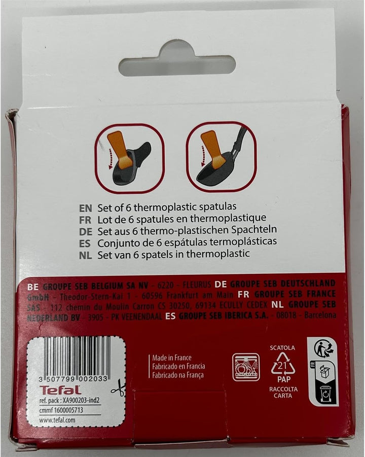 Tefal XA900203 Raclette-Schaber, 6 Stück