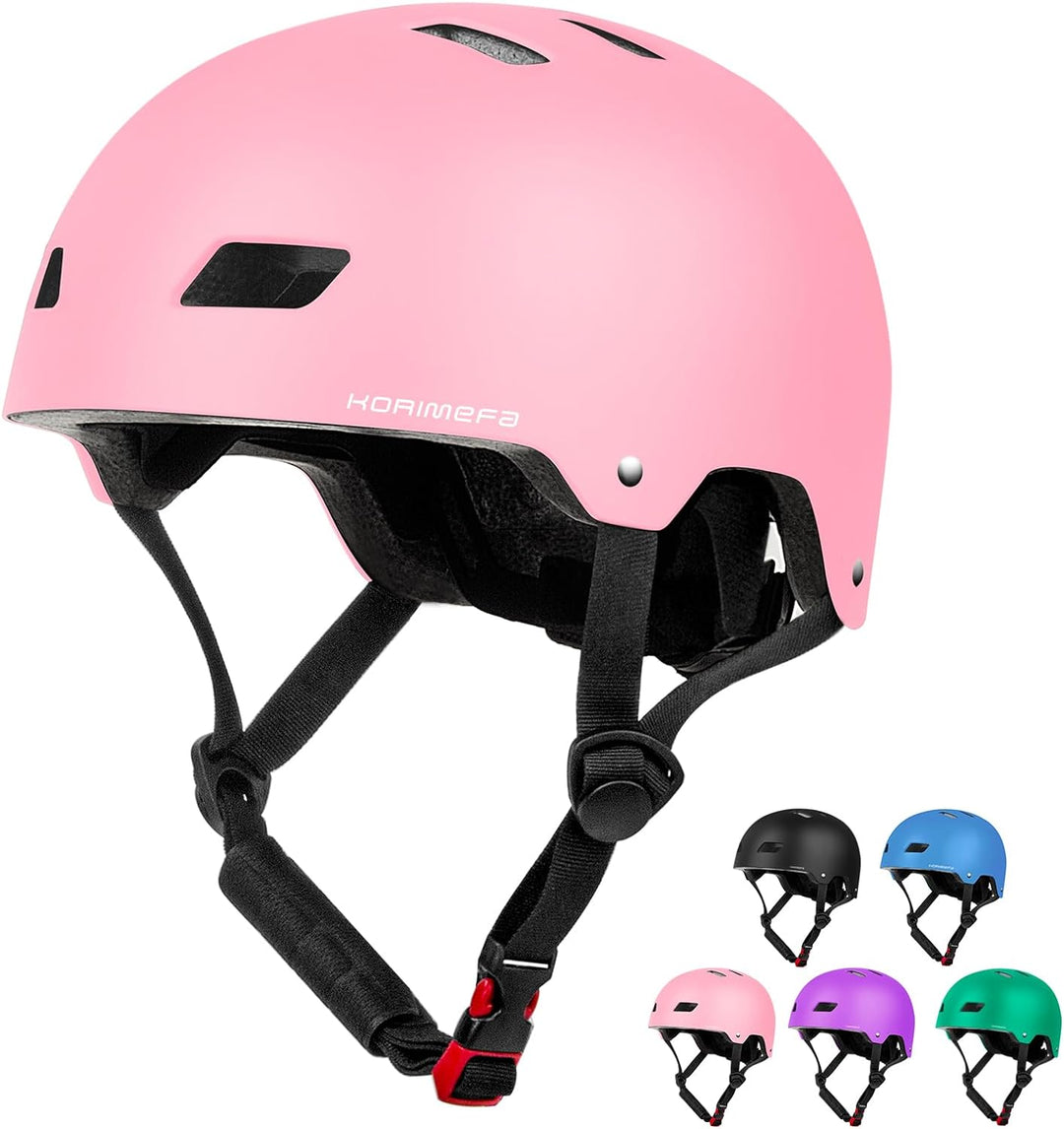 KORIMEFA Kinder Fahrradhelm Kinderhelm Radhelm Sporthelm CE-Zertifizierung für Fahrrad Skateboard Sc