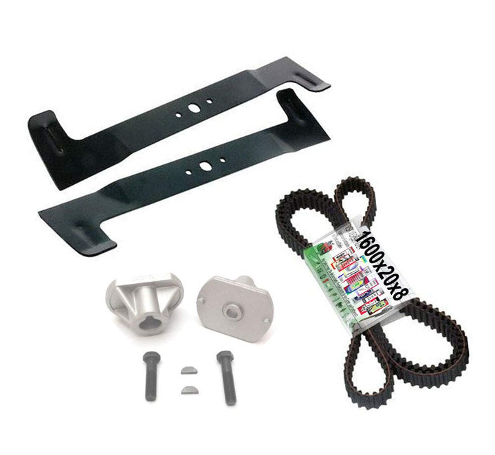 Messer Schnittbreite 102cm Reparatur Set für Castel Garden TwinCut JPC102 TC102 TCP102 NJ102 TP102 (