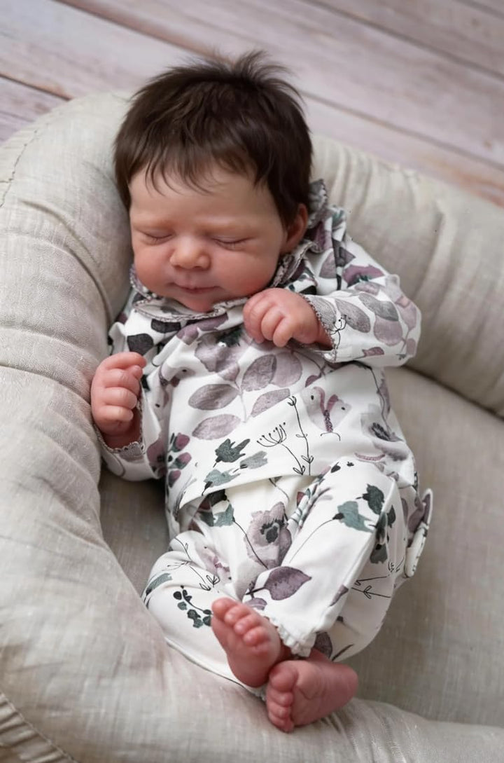 Zero pam Reborn Puppe Lebensecht 48 cm Silikon Baby Puppen Wie Echt Realistisch Newborn Babys Puppe