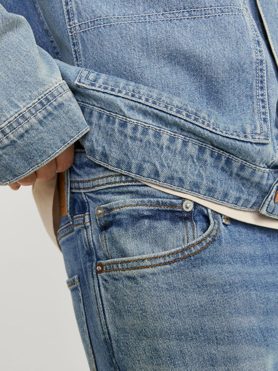 JACK &amp; JONES Male Regular fit Jeans JJICLARK JJORIGINAL AM 416 NOOS Regular fit Jeans 30W / 34L Blue