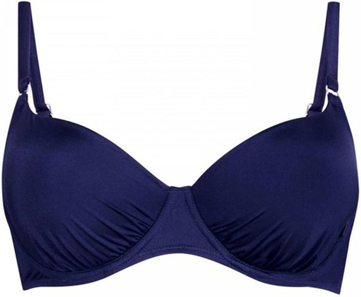 Rosa Faia Bikini-Oberteil Sole Grösse 40E, Farbe Night Blue
