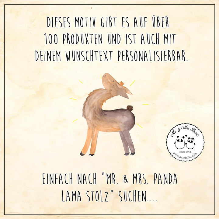 Mr. & Mrs. Panda WC Sitz Lama stolz - Geschenk, Alpaka, Toilette, Hippie, Klobrille, Kumpel, WC-Sitz