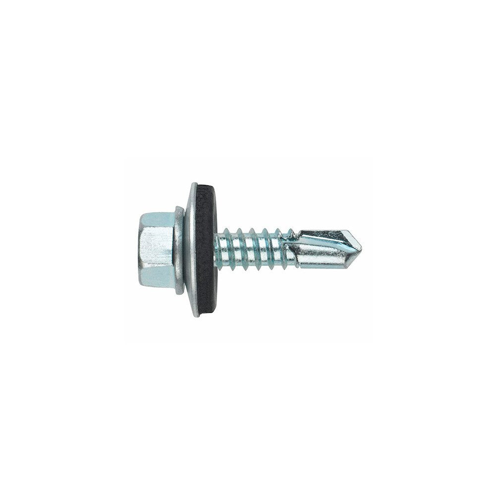 Index ABE145532 Schraubenbohrer DIN 7504-K verzinkt mit Unterlegscheibe P-14 EPDM 5,5 x 32