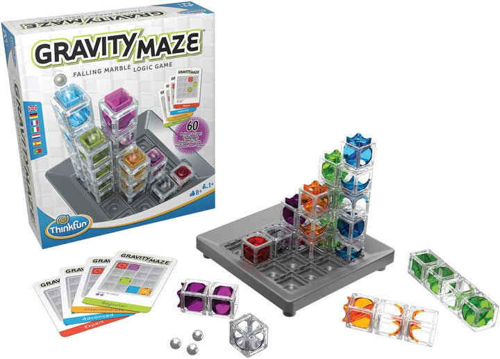 ThinkFun - 76433 - Gravity Maze - das spannende Kugellabyrinth für Mädchen und Jungen ab 8 Jahren. G