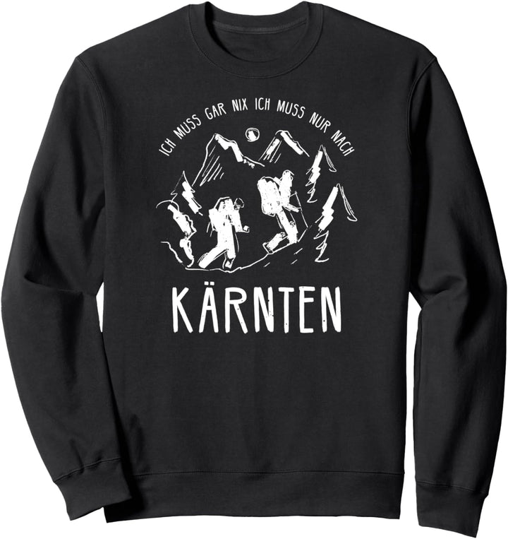 Kärnten I Österreicher Millstätter See Motiv für Kärntner Sweatshirt
