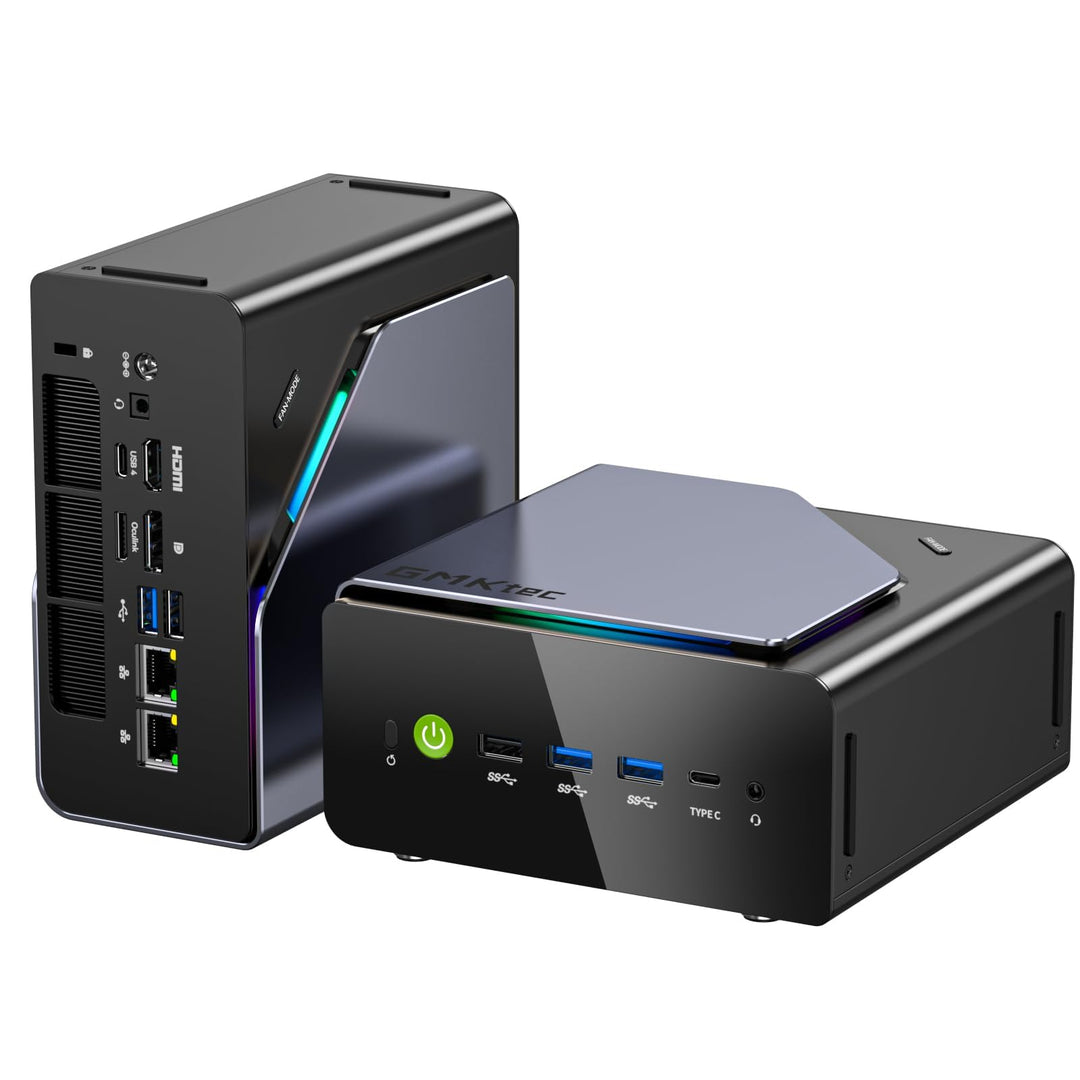 GMKtec Mini PC, K15 Intel Core Ultra 5 125U(Turbo 4,3 GHz, 12C/14T) Micro-PC Vorinstalliertes 11 Pro