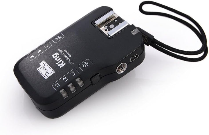 Pixel King P-TTL Funkblitzauslöser (für Sony) schwarz, schwarz