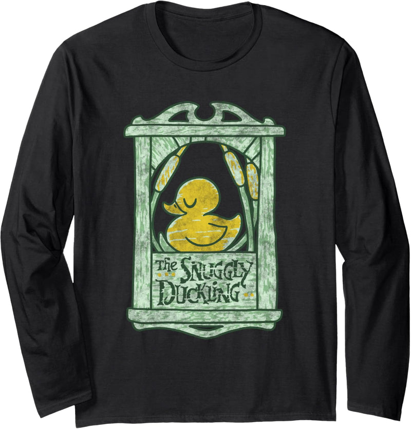 Disney Tangled The Snuggly Duckling Sign Langarmshirt