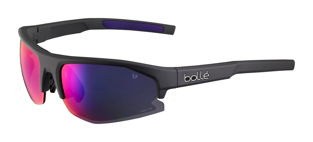 Bolle Unisex Bolt 2.0 S Sonnenbrille, Titanio Mate