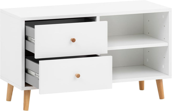 Schildmeyer Bjarne Badbank Flurbank 158504, weiss matt, 78,9 x 33 x 46,5 cm, Weiß Matt