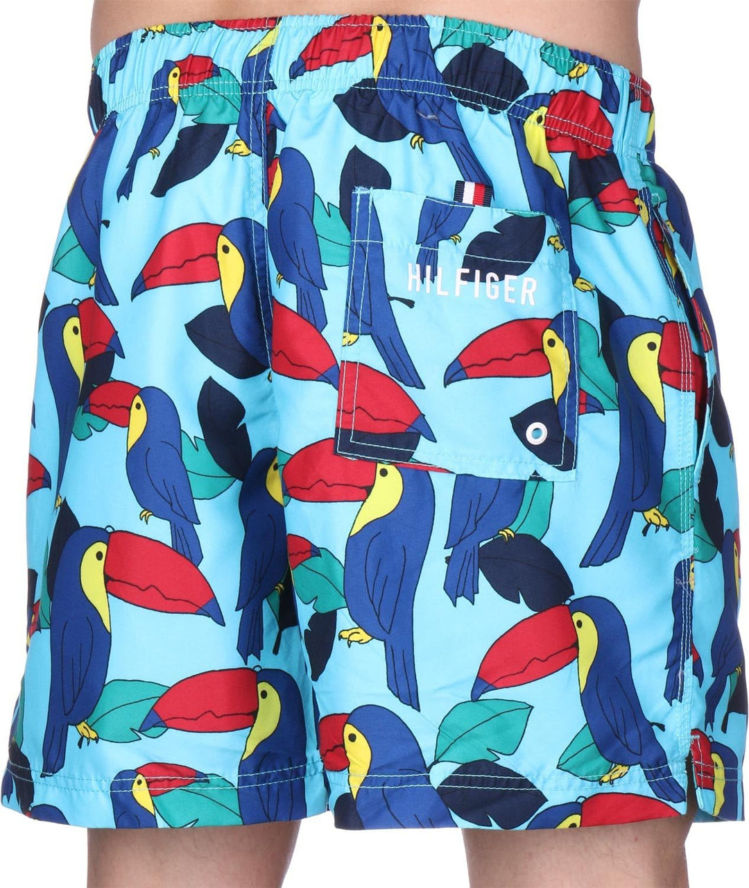 Tommy Hilfiger Medium Drawstring Badeshorts tucan