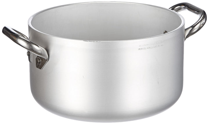 Pentole Agnelli ALMR1104524Hochstrahlender zylindrischer Auflauf, professionelles Aluminium 5 mm, 24
