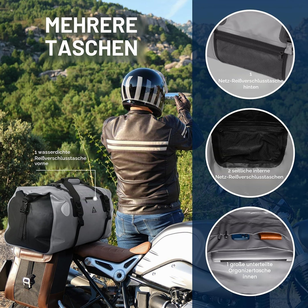 Wasserdichter Rucksack Dry Bag | wasserdichte Reisetasche Rucksack | Roll Top Seesack Wasserdicht fü
