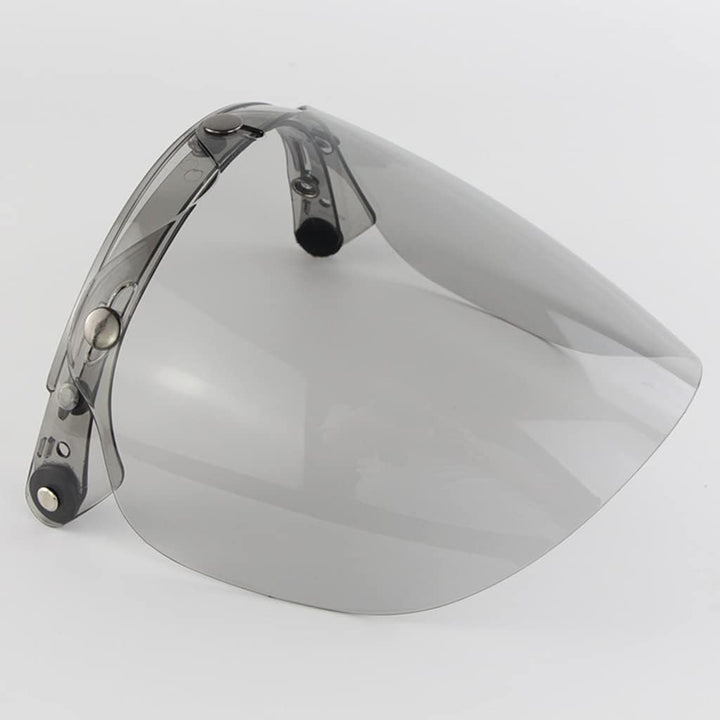 DANLINI Motorradhelme Objektiv, Jethelm Visier 3 Snap Shield Visier Bunt Helm Bubble Visier Motorrad