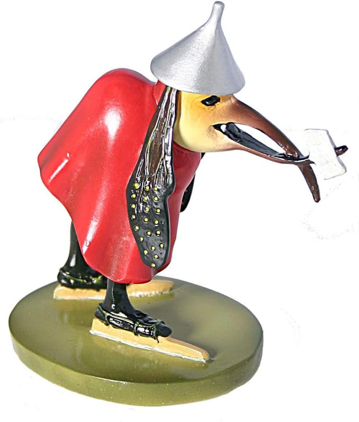 Pocket Art - Museums Miniaturskulptur - Vogel mit Brief - nach Hiernymus Bosch …