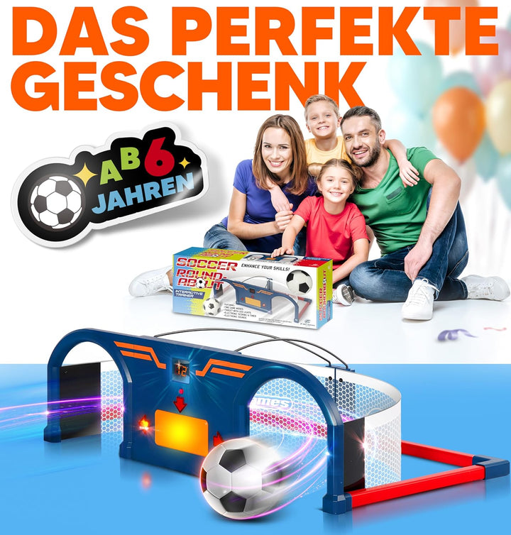 E-Jet Fussball Kinder Spielzeug ab 6 7 8 9 10 Jahre, Fussball Spielzeug Geburtstags Geschenke für Ju