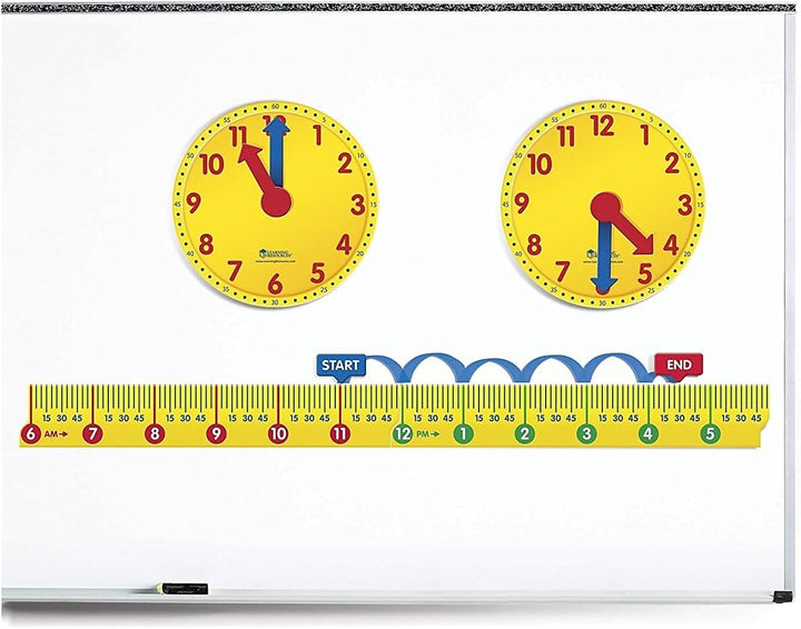 Learning Resources Magnetisches Zeit-Set.